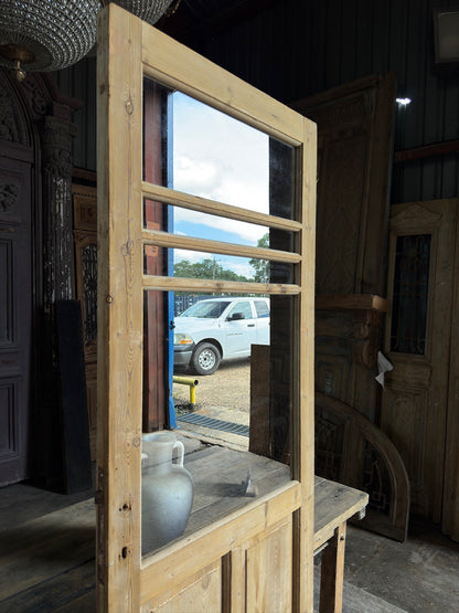 Antique Glass Single Door - 31.5x87.25 K159