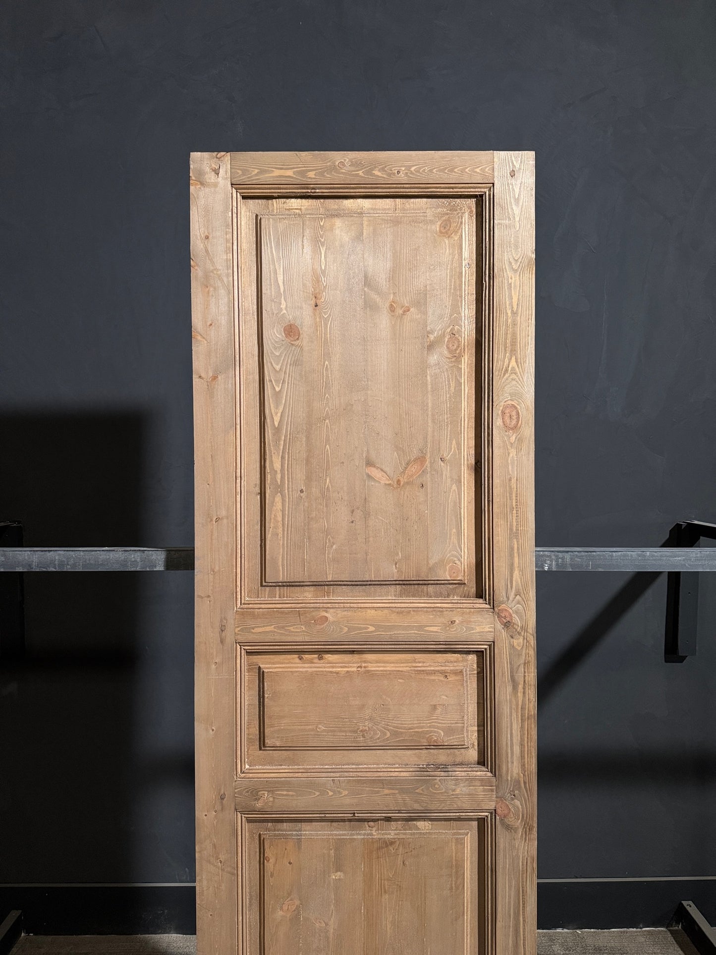 Handcrafted 3 Panel Solid Single Door - 31x96 - N227