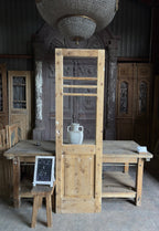 Single Antique Glass Door - 24.25x84 K302