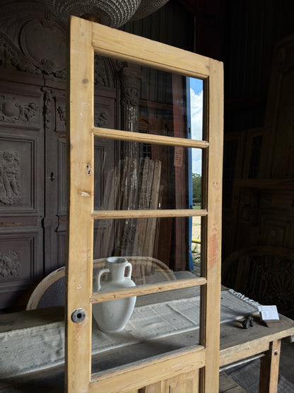 4 Lite Antique Glass Single Door - 27x83.25 J225