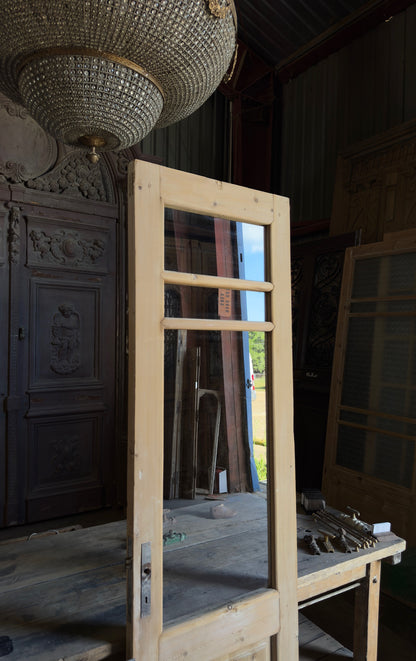 Antique Glass 2 Lite Door - 24.25x85.5 - L703