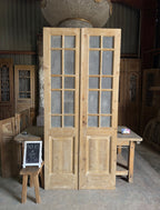 20 Lite Antique Glass French Doors - 43.75x95 K235