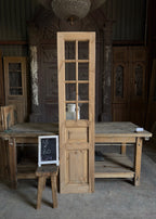 Handcrafted 8 Lite Single Glass Door - 18x80 L24