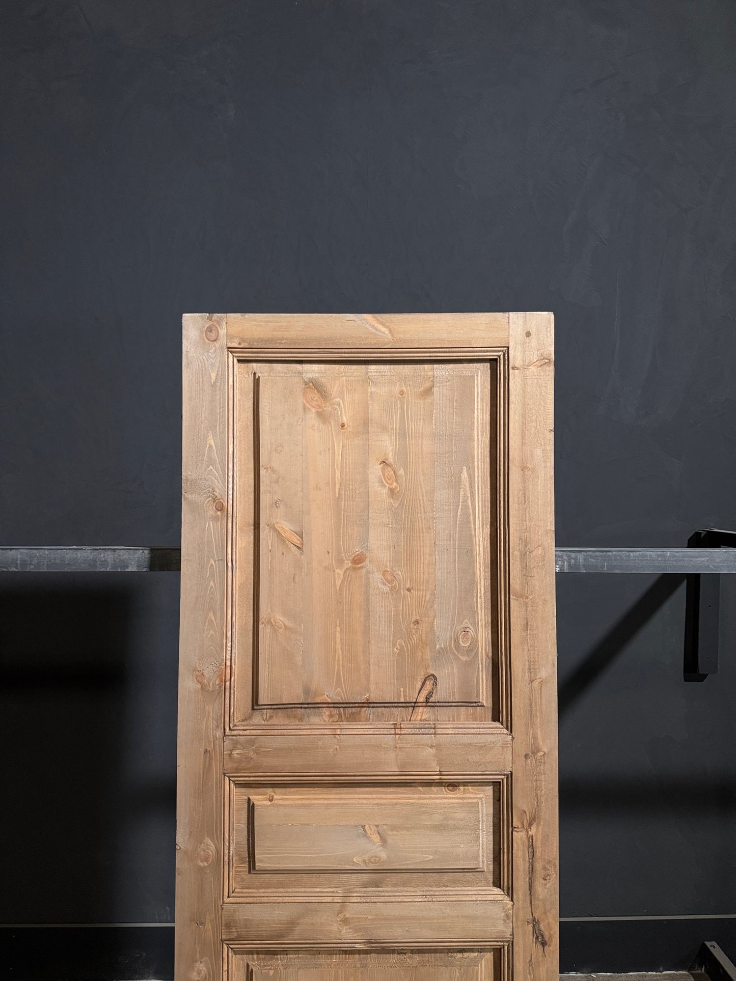 Handcrafted 3 Panel Solid Single Door - 31x80 - N231