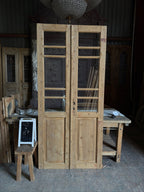 19th Century Antique Glass French Doors - 40x87 J277