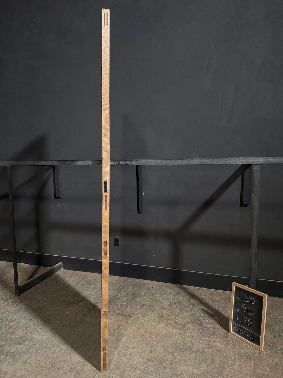 Handcrafted 8 Lite Single Glass Door - 30x96 N802