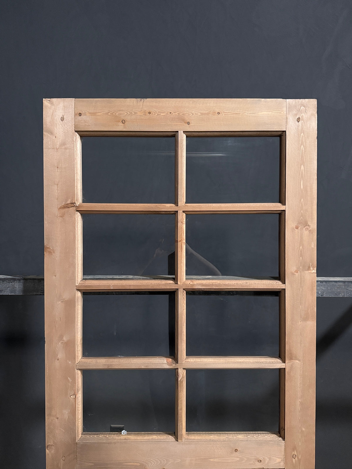 Handcrafted 8 Lite Single Glass Door - 30x80 N730