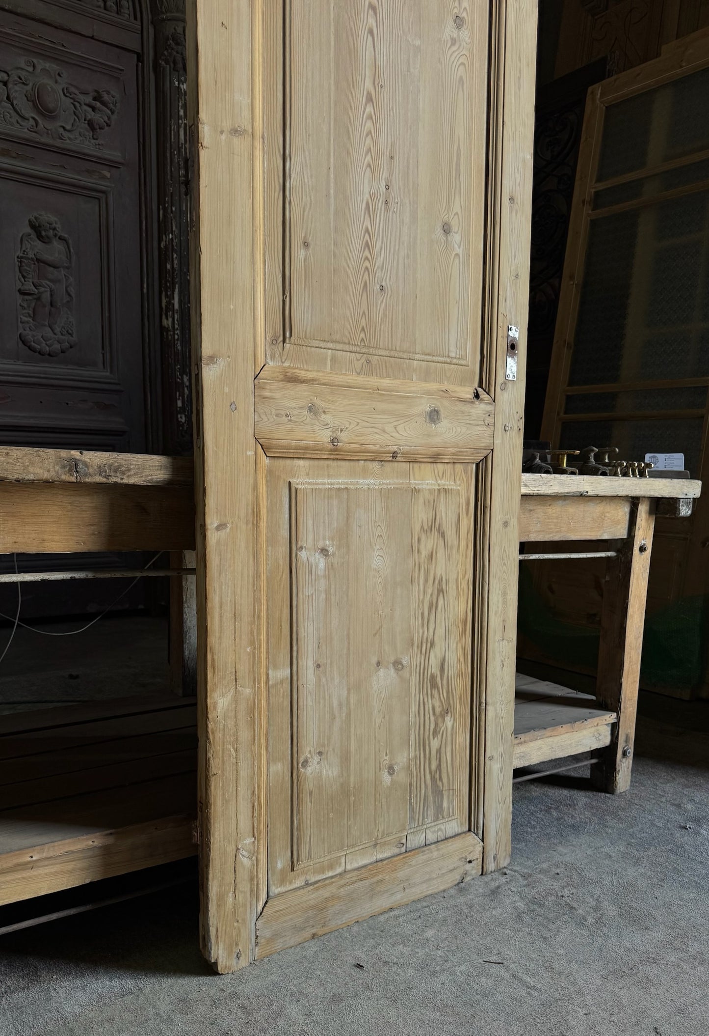 Antique 2 Panel Door - 26x90.75 - L678