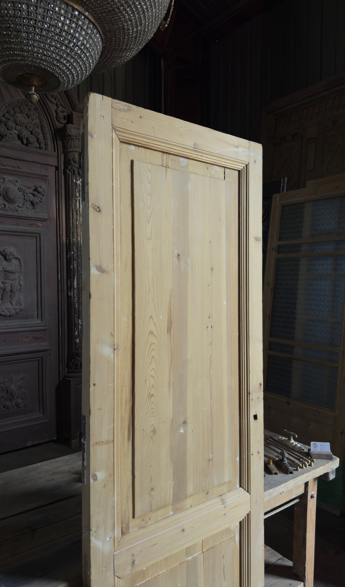 Antique 2 Panel Door - 27.5x84 - L684