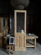 Open Glass Single Antique Door - 25.5x89 K103