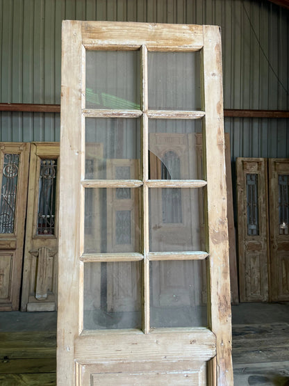 Antique Glass Panel Door - 25.25x92.75 A15 Magnolia Antique Door Co.