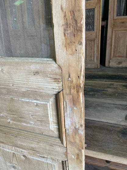 Antique Glass Panel Door - 25.25x92.75 A15 Magnolia Antique Door Co.