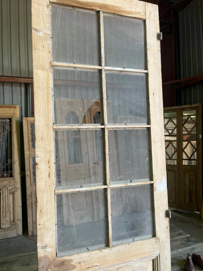 Antique Glass Panel Door - 25.25x92.75 A15 Magnolia Antique Door Co.