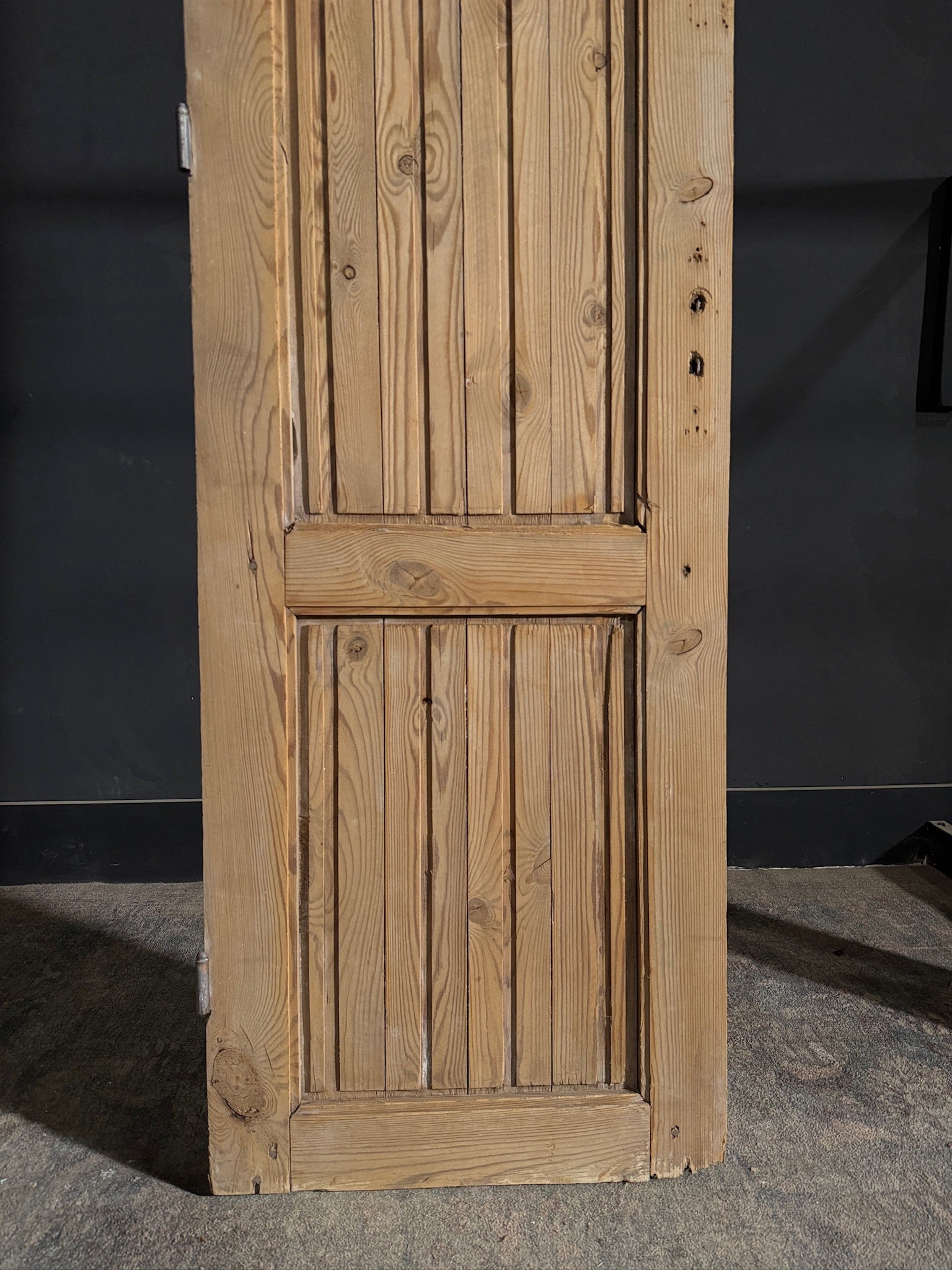Antique Fluted 2 Panel Single Door - 23.75x79.75 - N452