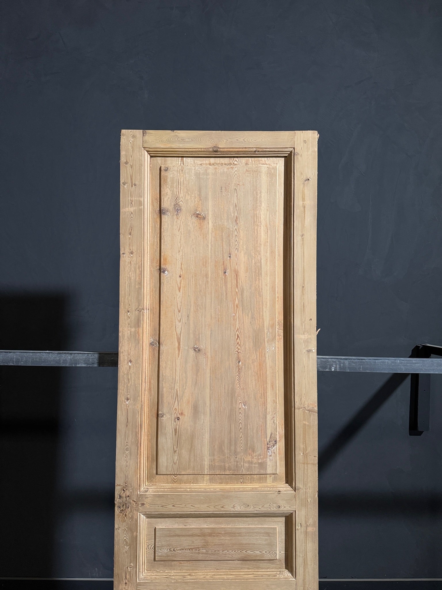 Antique 3 Panel Solid Single Door - 28x92 - N253