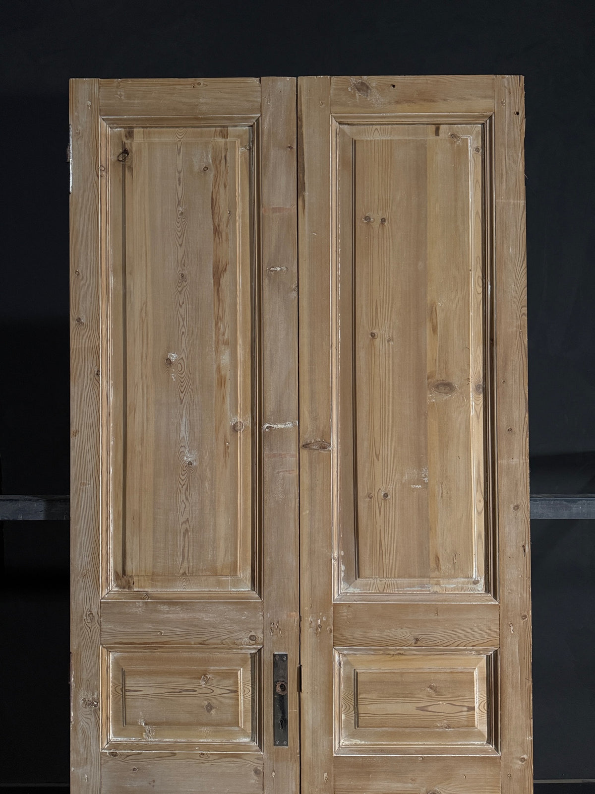 Antique Solid Double Doors - 42.5x98.5 - N557