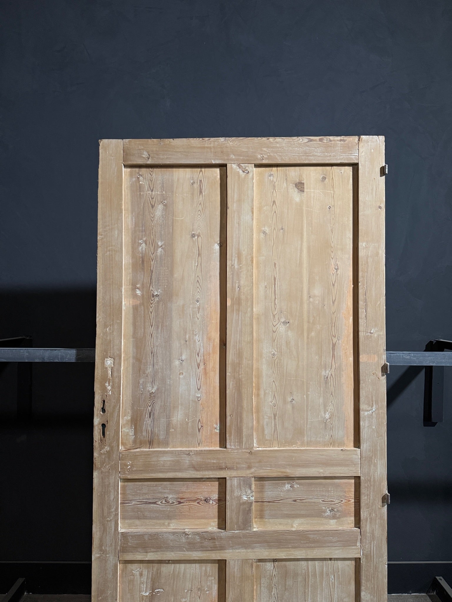 Antique 6 Panel Solid Single Door - 44.5x92.75 - N268
