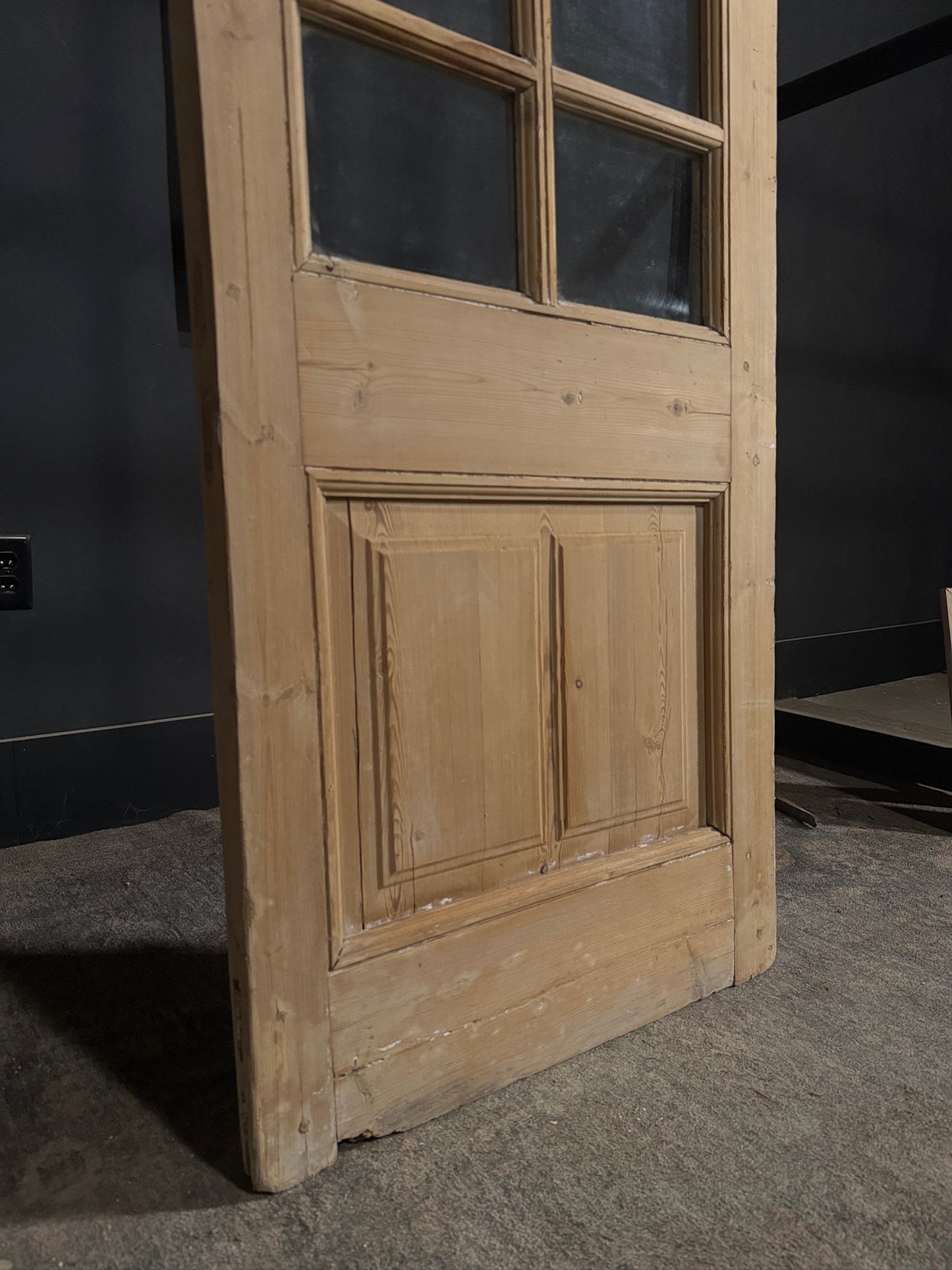 Antique Glass 6 Lite Single Door - 27x85.5 - N406