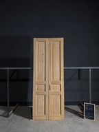 Antique 3 Panel Solid Double Doors - 36x94.5 - N570