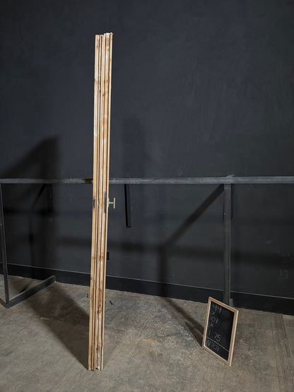Antique Glass 2 Lite French Doors - 44x101 - N701