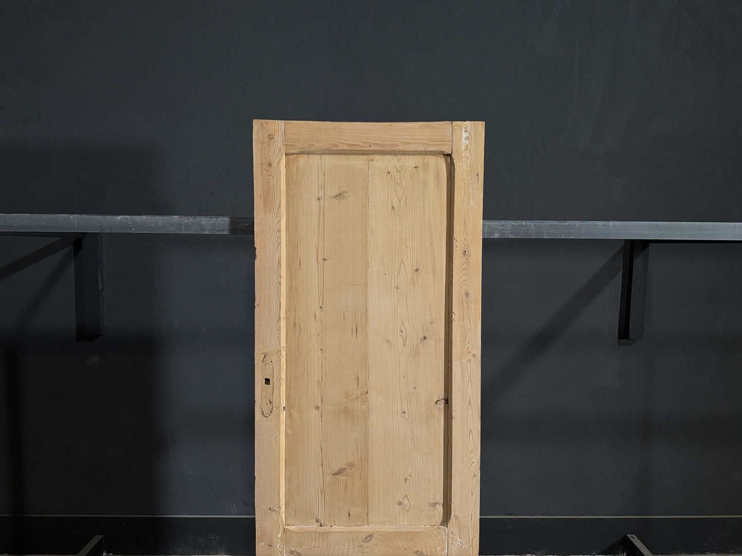 Antique Louvered 1 Panel Single Door - 25.5x70 - N143