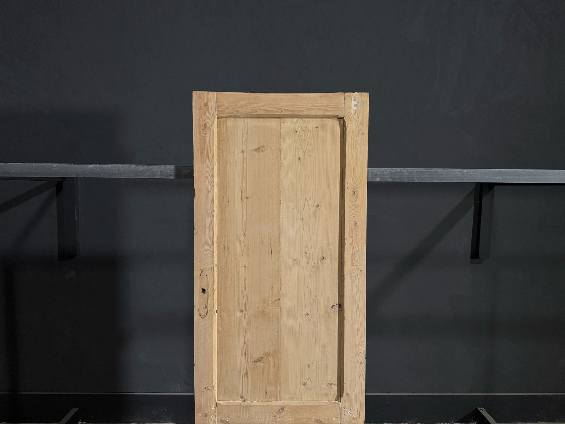 Antique Louvered 1 Panel Single Door - 25.5x70 - N143