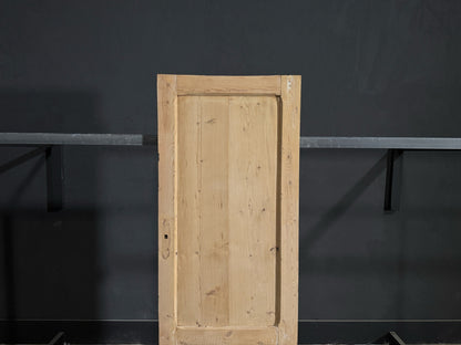 Antique Louvered 1 Panel Single Door - 25.5x70 - N143