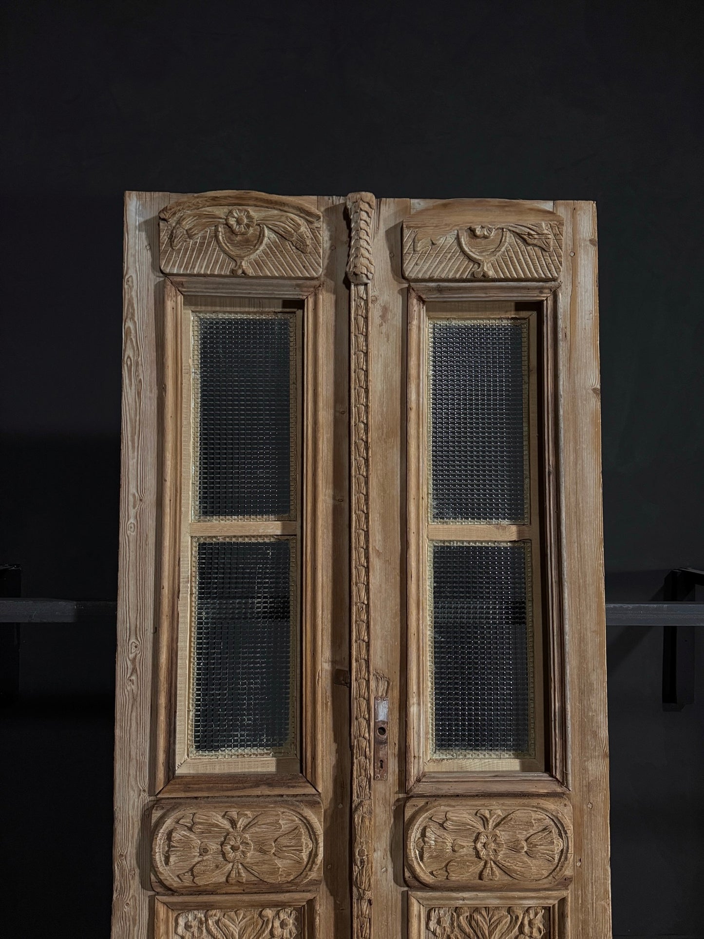 Antique Iron Single Door - 44.25x98 - N37