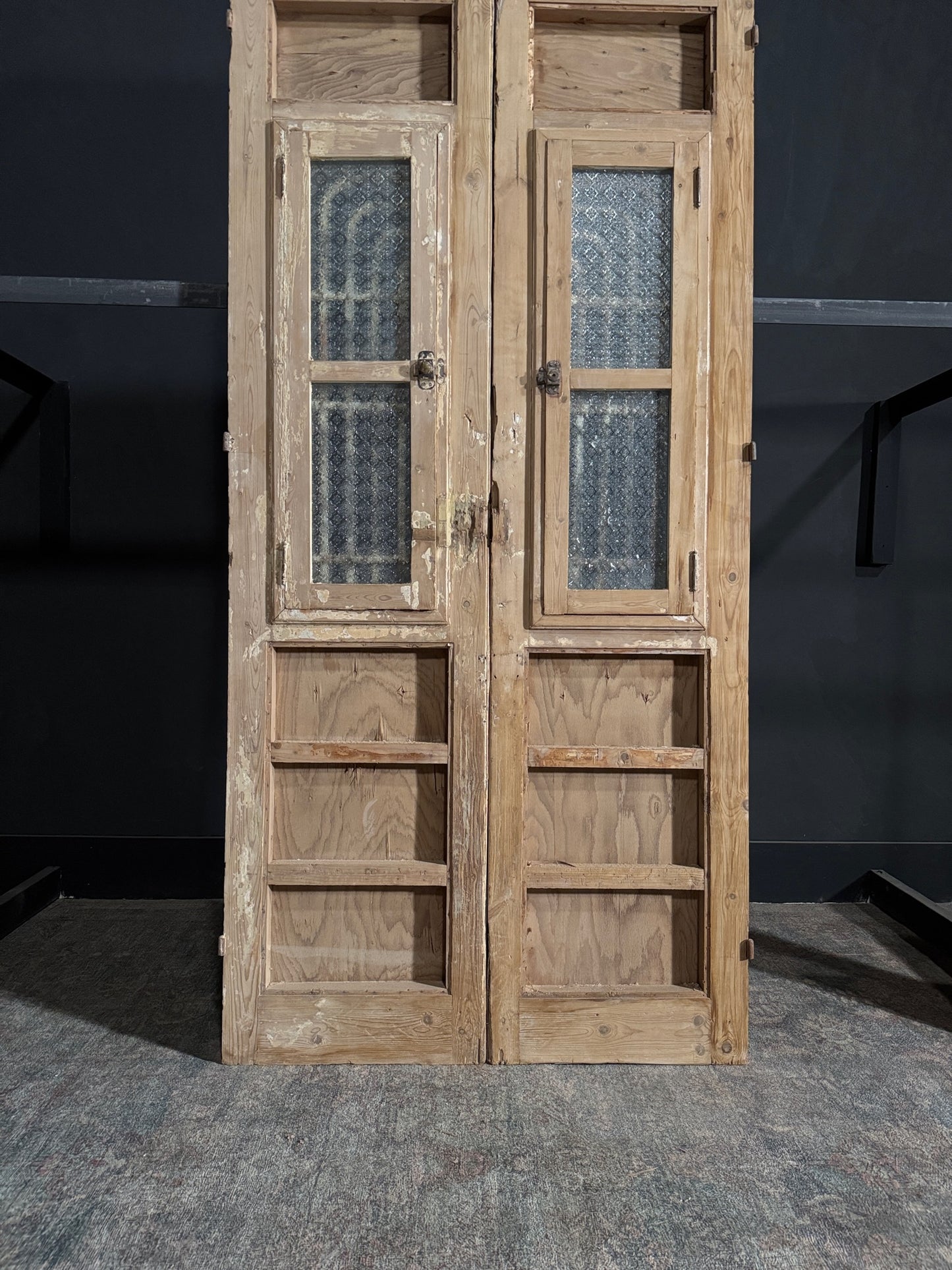 Antique Iron French Doors - 40x84.5 - N68