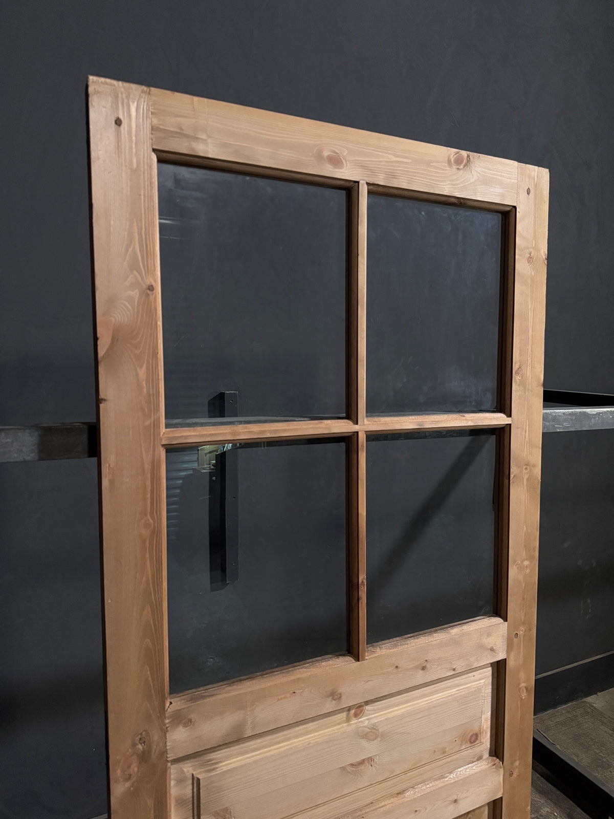 Handcrafted Glass 4 Lite Single Door - 36x80 - N723