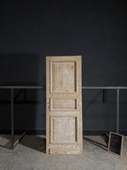 Antique 3 Panel Solid Single Door - 32.5x87.5 - N537