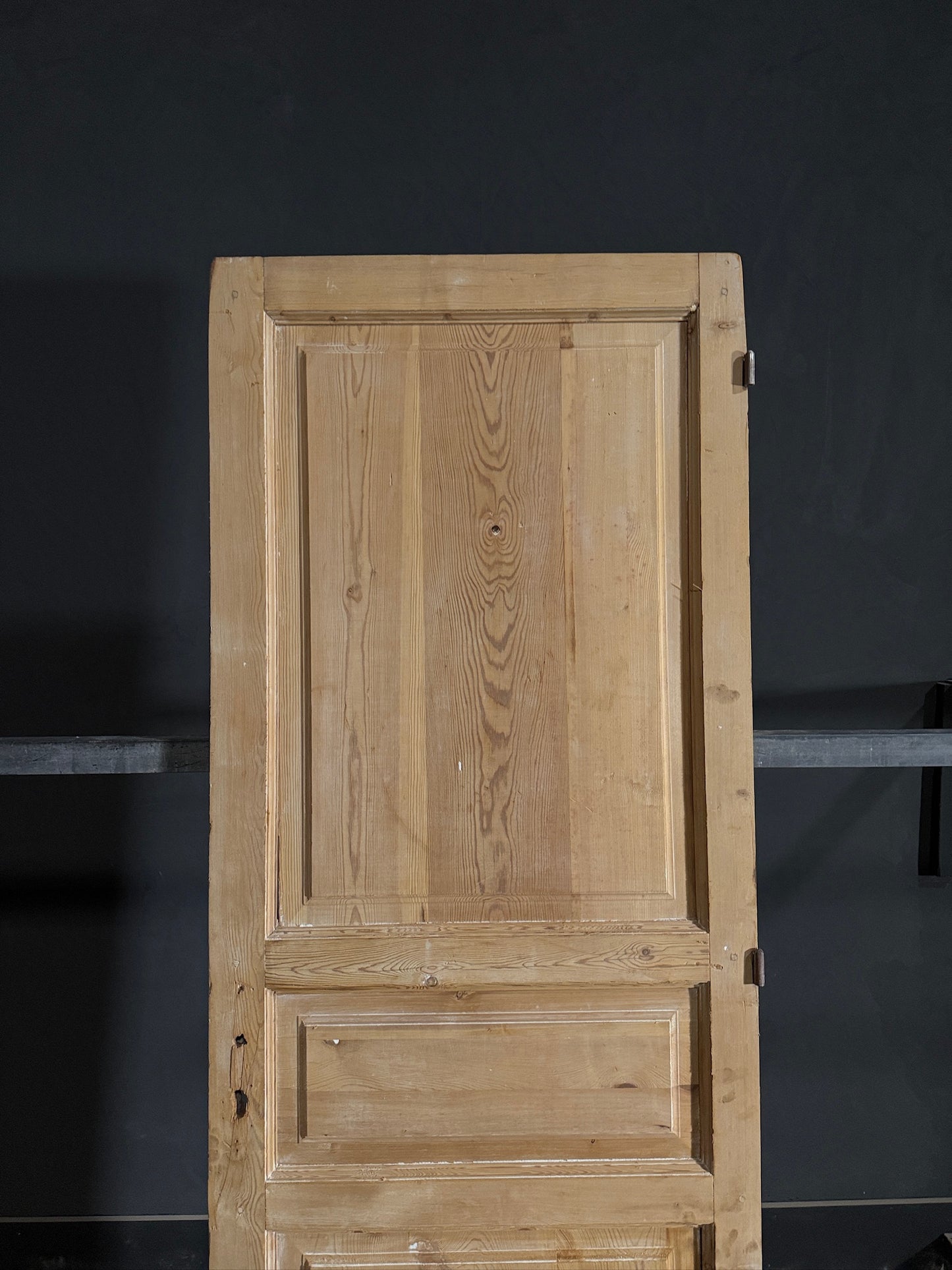 Antique 3 Panel Solid Single Door - 32x88.75 - N460