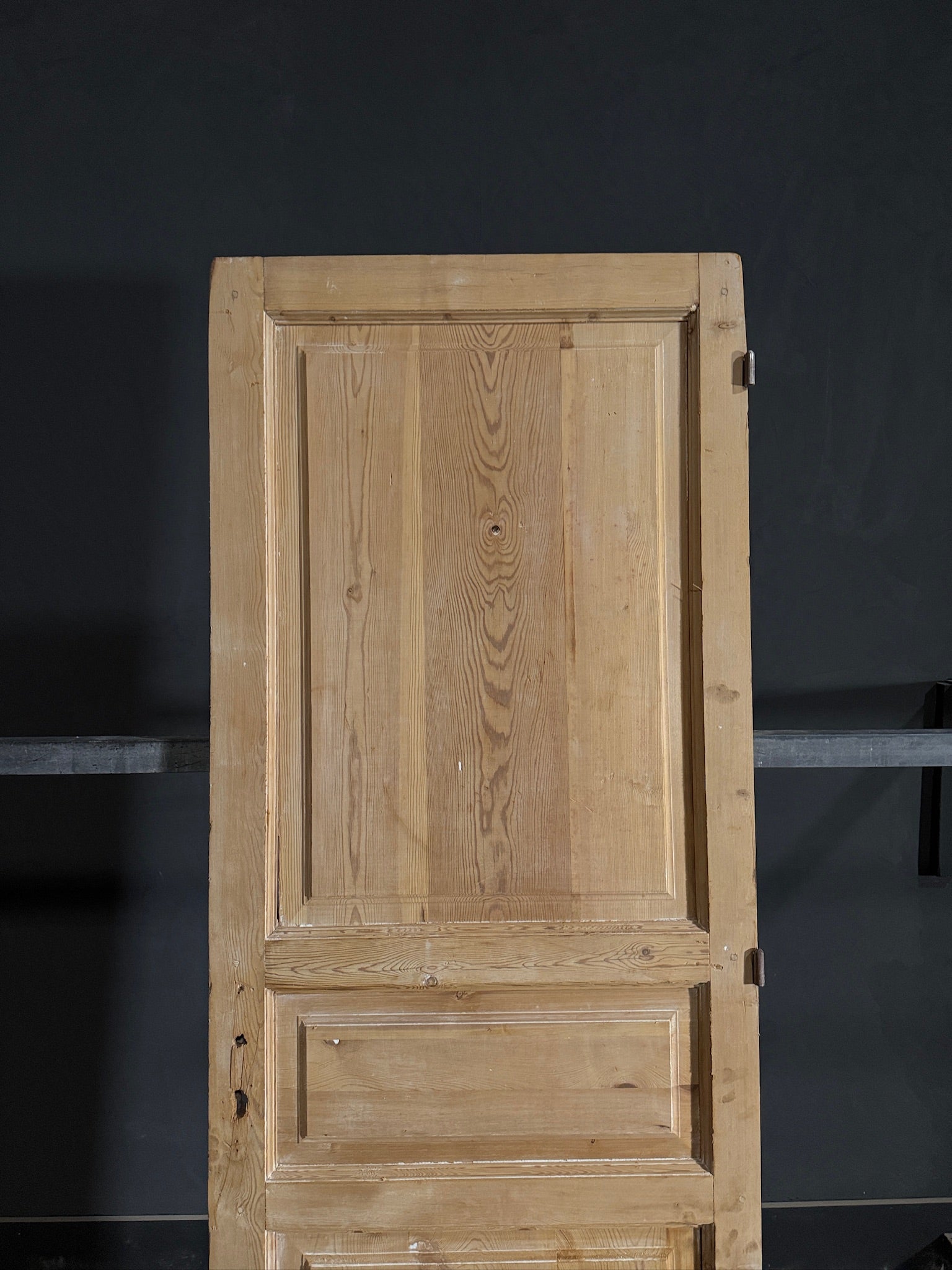 Antique 3 Panel Solid Single Door - 32x88.75 - N460