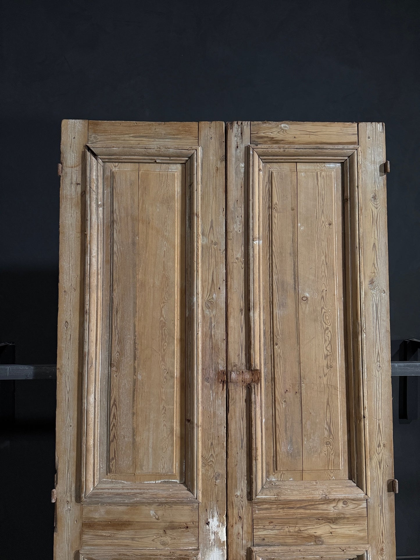 Antique Solid Double Doors - 50.5x98 - W117