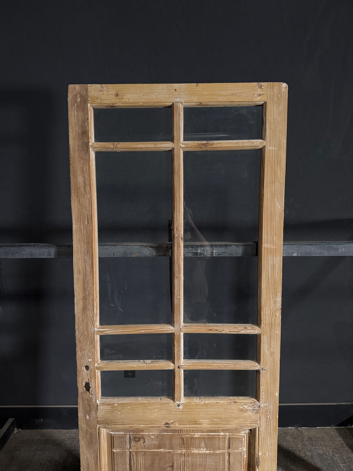 Antique Glass Single Door - 31.5x83 - N515