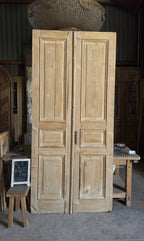 Antique 3 Panel French Doors - 45.5x102.5 - L580