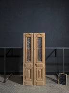 Antique Iron French Doors - 36.25x83.25 - N688