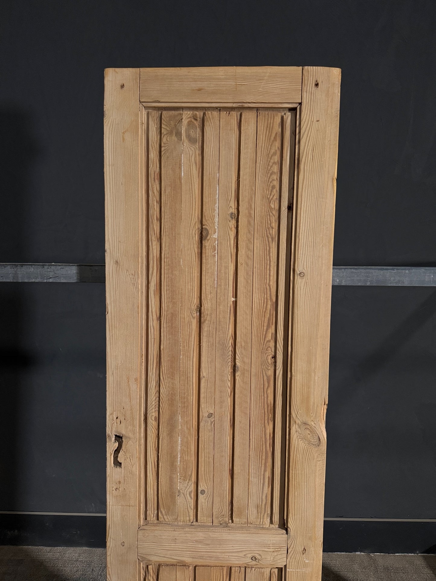 Antique 2 Panel Solid Single Door - 23.75x79.75 - N444