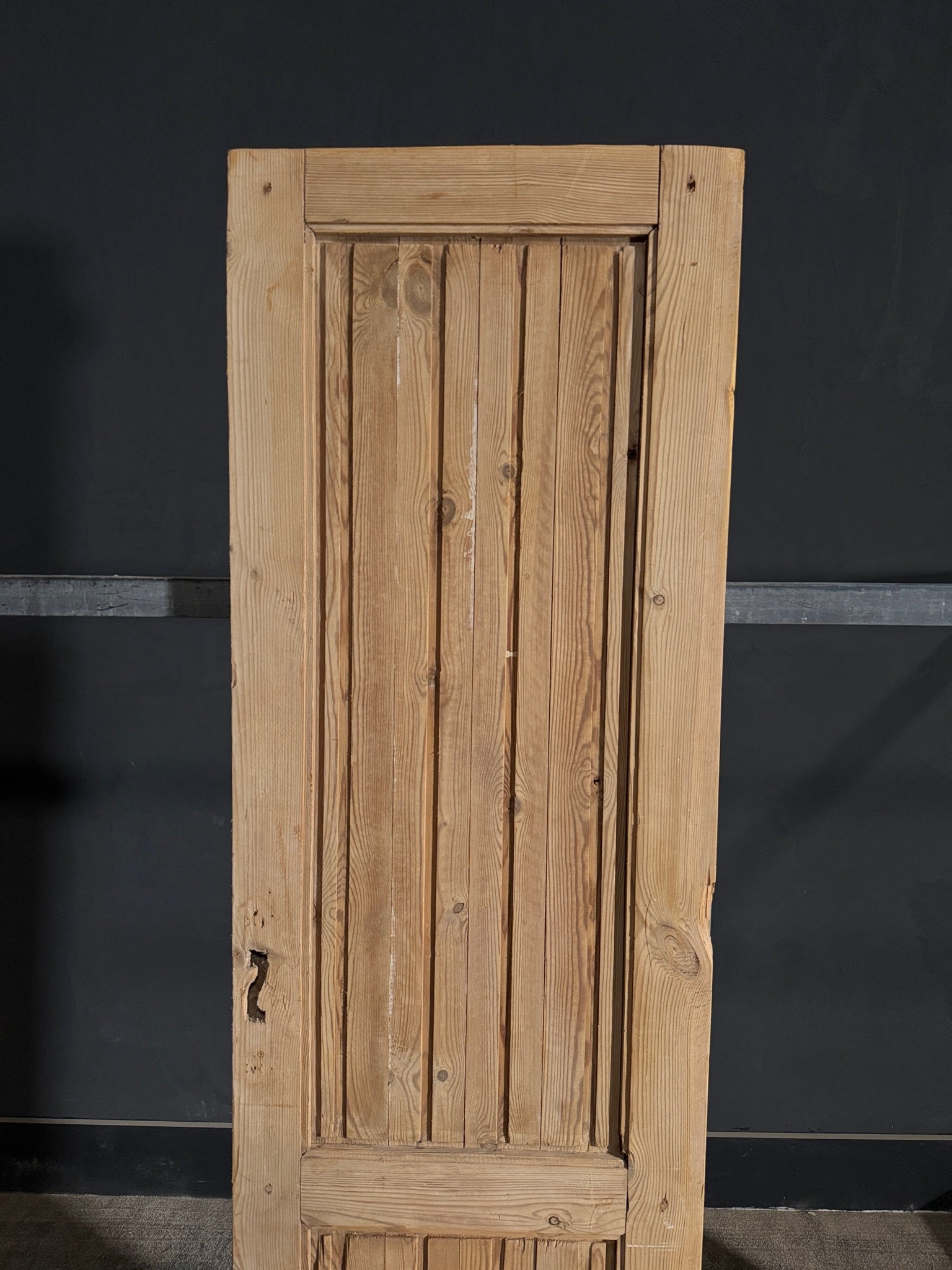 Antique 2 Panel Solid Single Door - 23.75x79.75 - N444