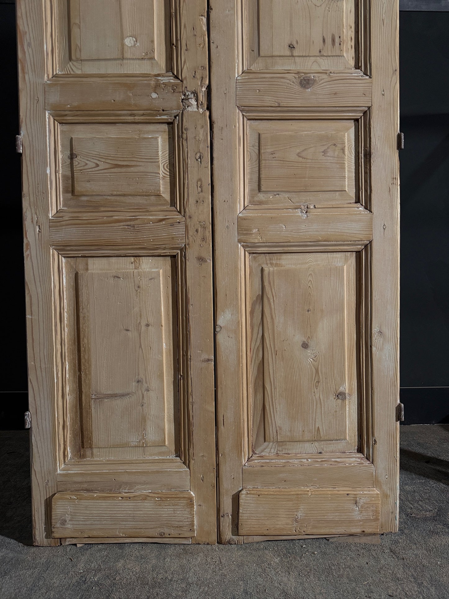 Antique Solid Double Doors - 39.5x94.25 - N481