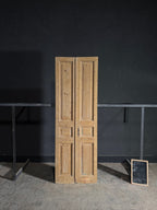 Antique 3 Panel Solid Double Doors - 31.75x94 - N590