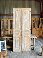 Antique French 3 Panel Doors - 39.75x94.25 A99