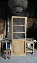 Antique Glass 4 Lite Door - 31.25x82.75 - L647