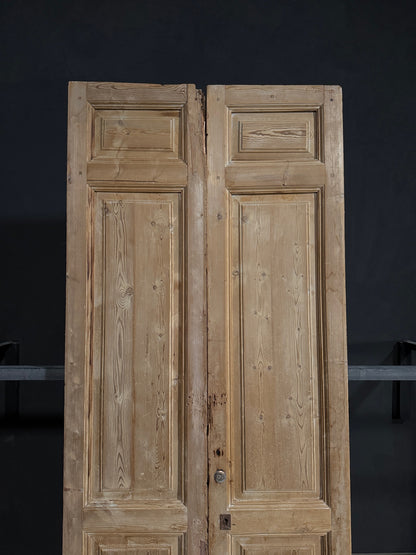 Antique Solid Double Doors - 45.5x106 - N351