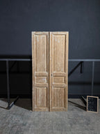 Antique 3 Panel Solid Double Doors - 40.5x89.5 - N240