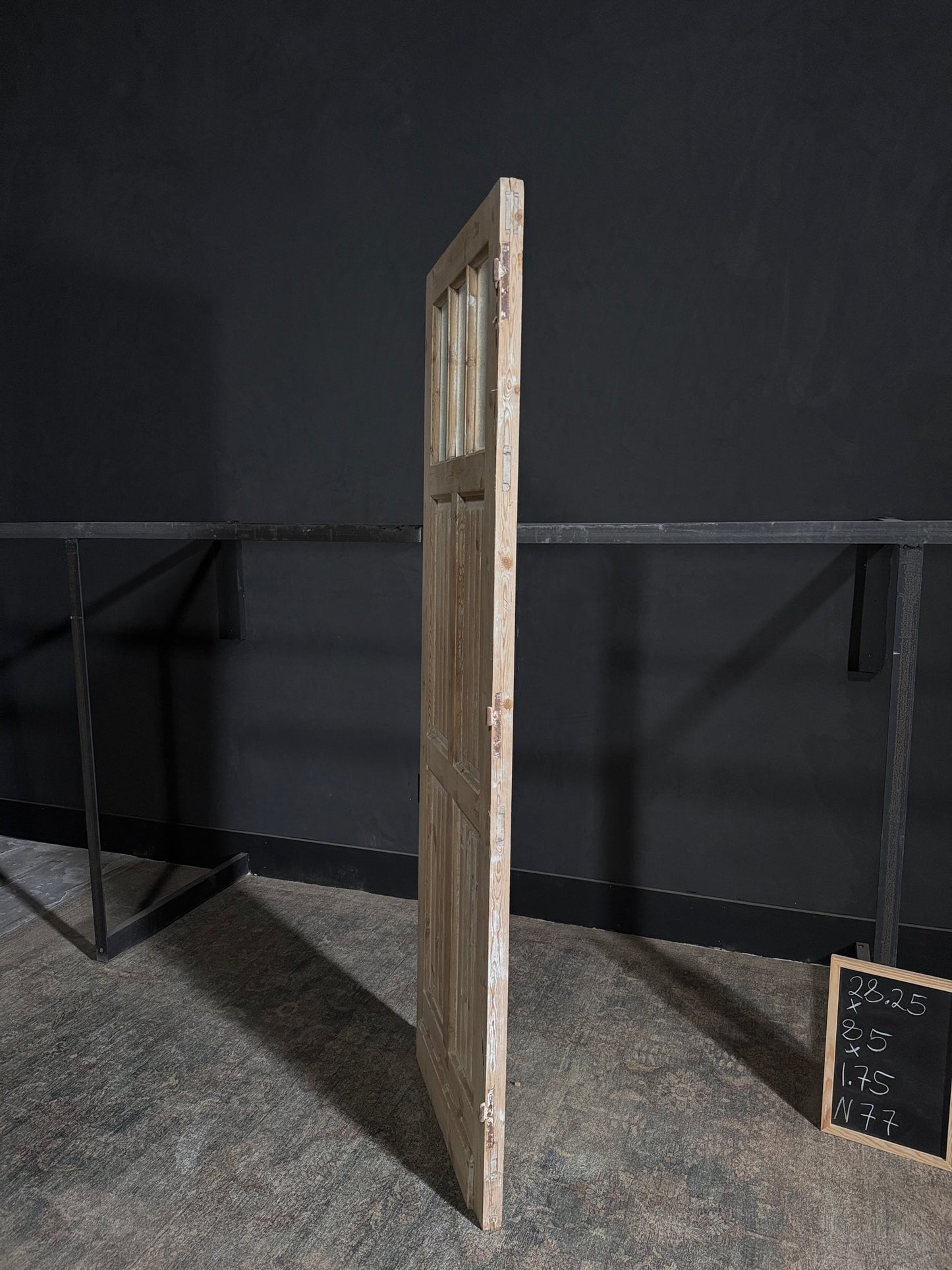 Antique Fluted Single Door - 28.25x85 - N77