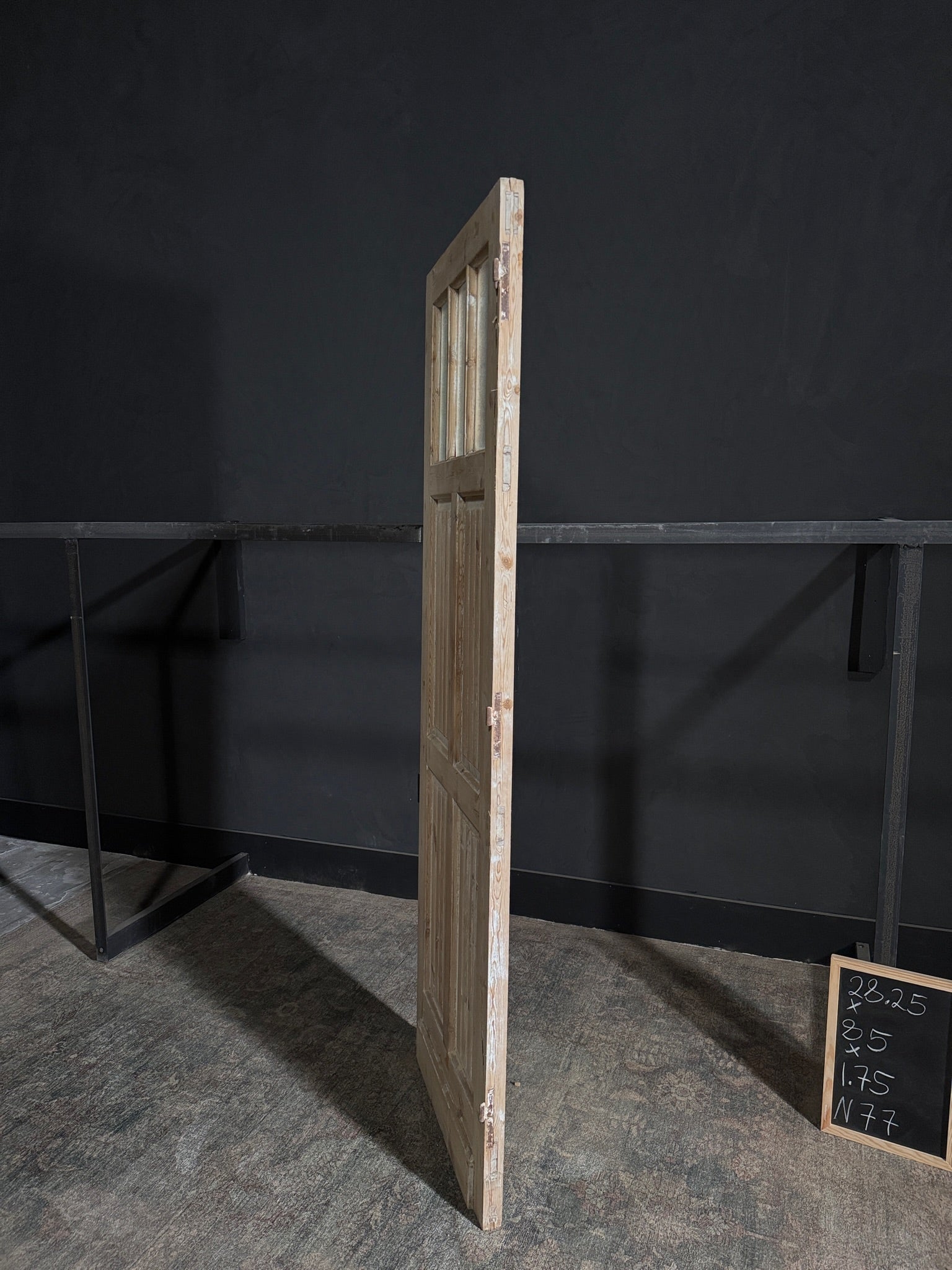 Antique Fluted Single Door - 28.25x85 - N77