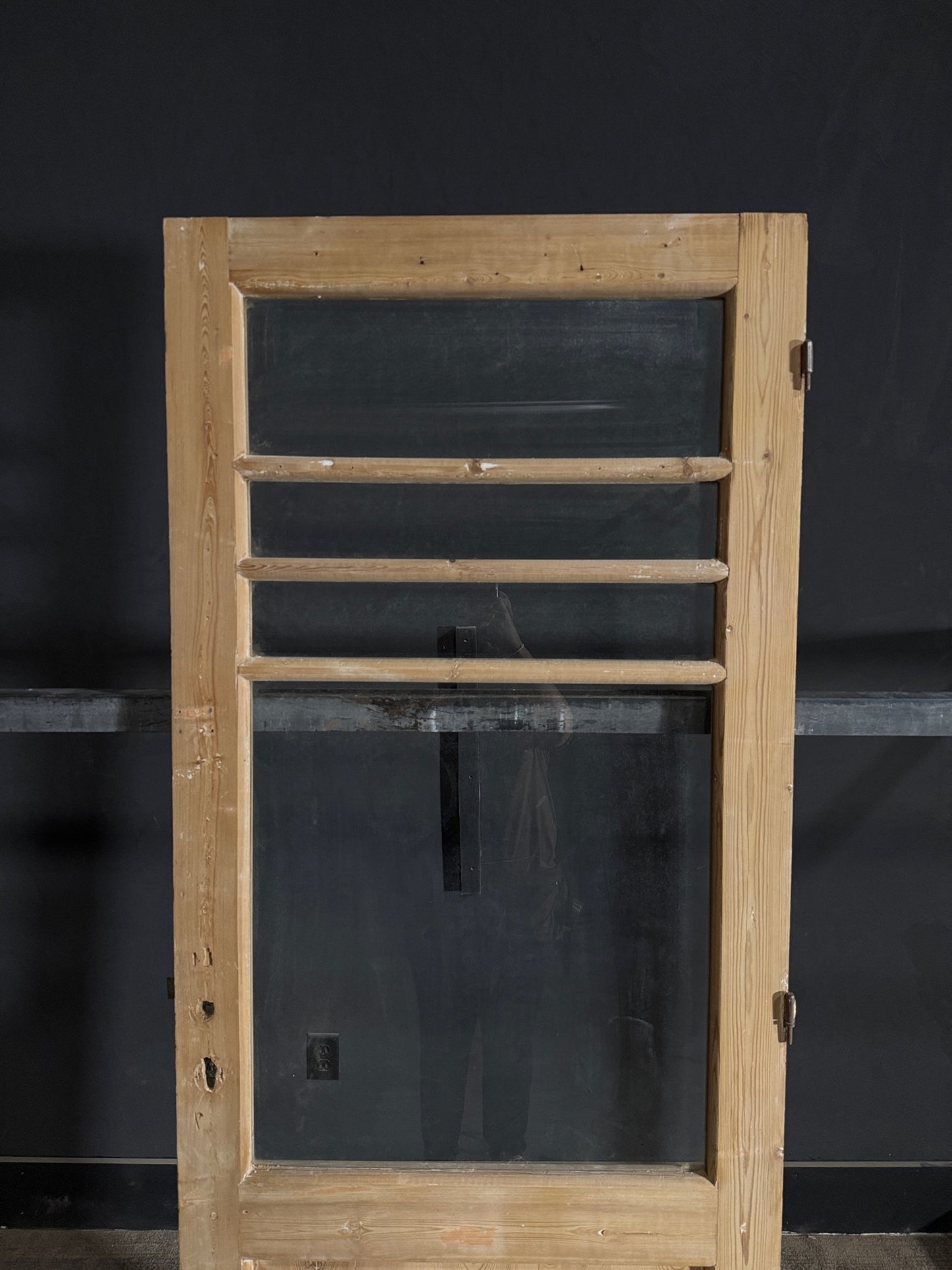 Antique Glass 4 Lite Single Door - 31.5x83.75 - N518