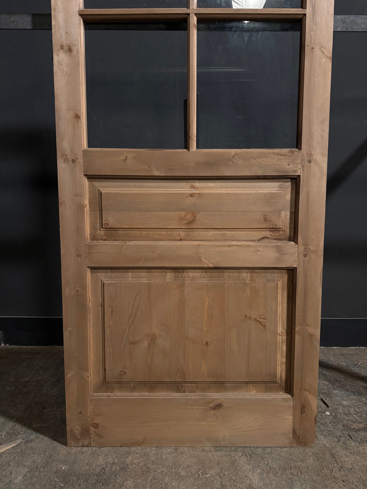 Handcrafted Glass 4 Lite Single Door - 36x80 - N723