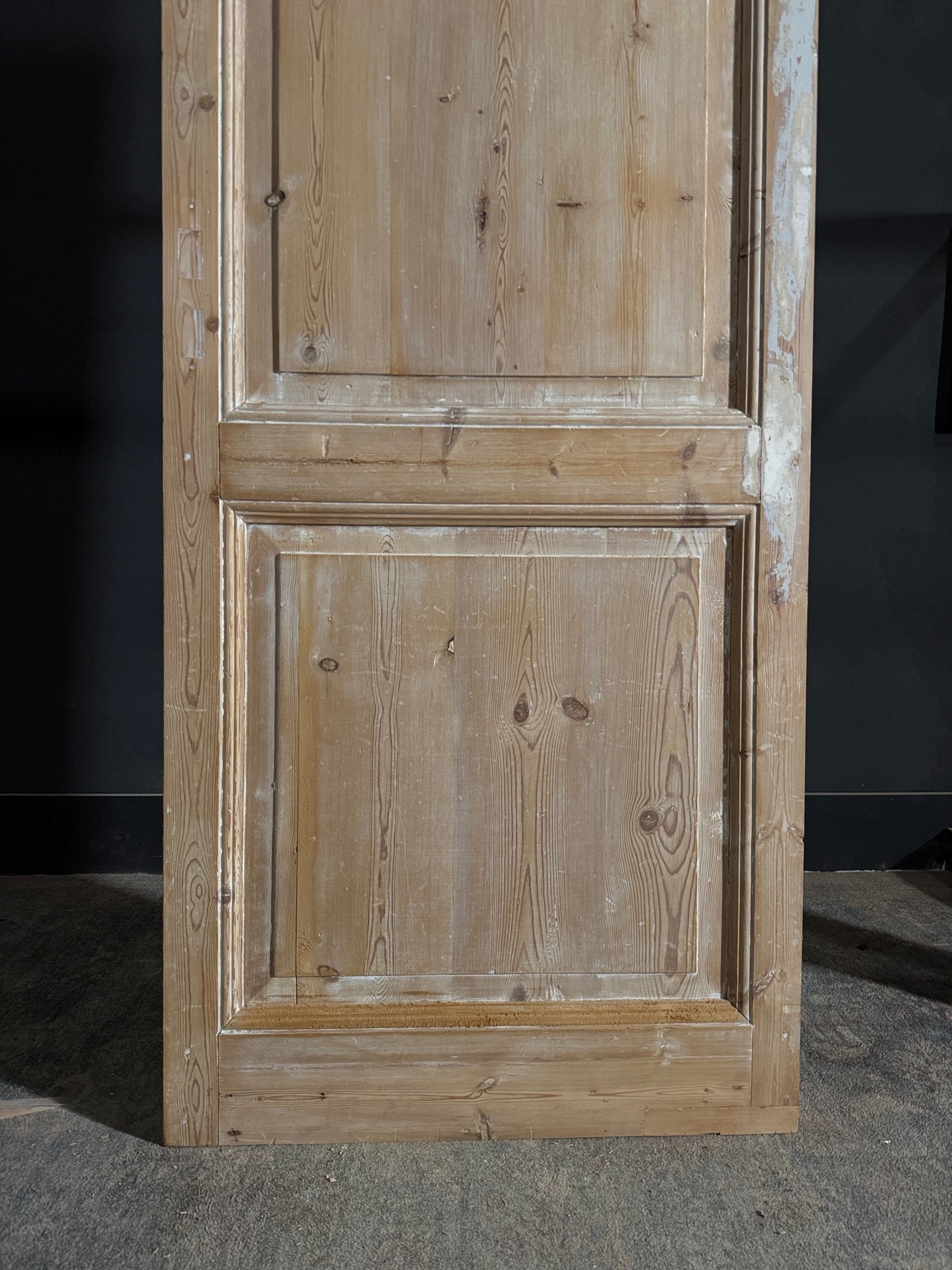 Antique 2 Panel Solid Single Door - 32.5x91.5 - N462